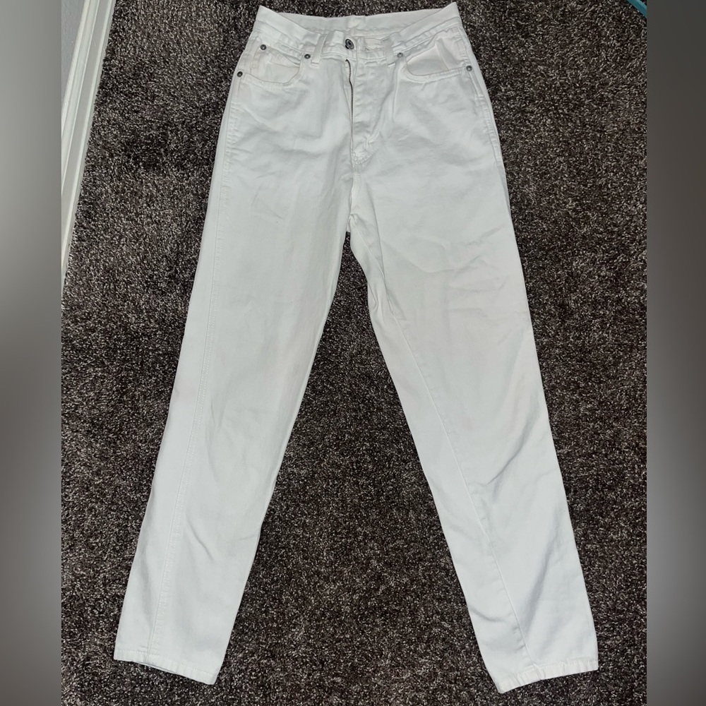 Jordache white jeans